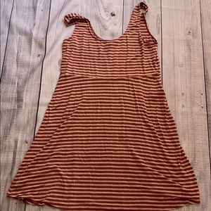 American Eagle striped size large dress